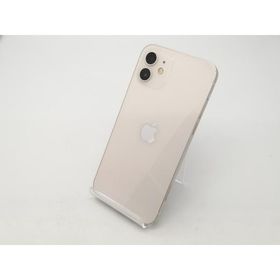 【中古】Apple docomo 【SIMロック解除済み】 iPhone 12 256GB ホワイト MGJ13J/A【広島本通】保証期間１ヶ月【ランクC】