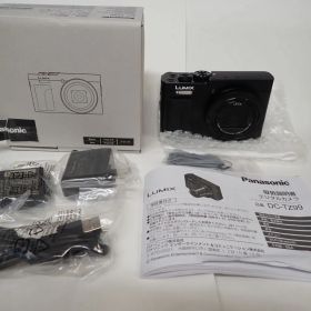 【56357】美品 Panasonic パナソニック コンパクト デジタル カメラ 高倍率ズーム 光学30倍 LUMIX DC-TZ99-K
