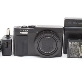 ★極美品★ パナソニック PANASONIC LUMIX DC-TZ99 ブラック 現状品 《SDカード付き》#2486