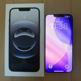 新品同様 iPhone 16e ホワイト 128GB SIMフリー