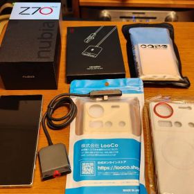 【美品・動作確認済み】nubia Z70 Ultra 16/512 本体 付属品