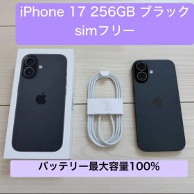 iPhone 17 256GB simフリー ブラック
