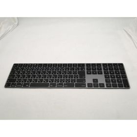 【中古】Apple Magic Keyboard（2018/テンキー付き/A1843） - 日本語（JIS） スペースグレイ MRMH2J/A【ECセンター】保証期間１週間