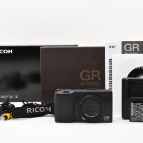 【美品】Ricoh GR Digital III デジタルカメラ 箱付き 731