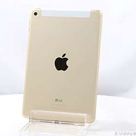 〔中古品〕 iPad mini 4 64GB ゴールド MK752J／A docomoロック解除SIMフリー ［7.9インチ液晶／Apple-A8］〔中古品〕 iPad mini 4 64GB ゴールド MK752J／A docomoロック解除SIMフリー ［7.9インチ液晶／Apple-A8］