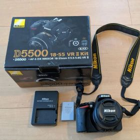 【値下げ可】Nikon D5500 18-55 VR II Kit 本体