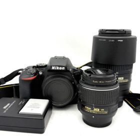 【完動品】Nikon D5500 ダブルズーム 4856ショット 動作確認済み