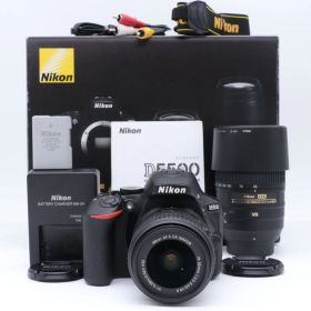【送料無料】【並品】D5500 ダブルズームキット【ショット数 1932回】