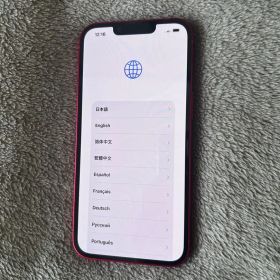 Iphone 13 Red 128 GB ジャンク品