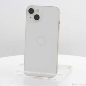 ソフマップ 〔中古品〕 iPhone13 128GB スターライト MLND3J／A SIMフリー【276】