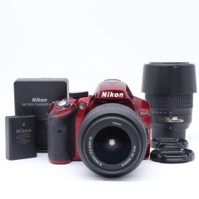 【送料無料】【並品】D3200 ダブルズームキット