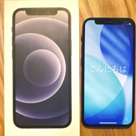 【中古美品】256GB Apple iPhone 12 mini ブラック 本体