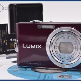 【動作保証】 パナソニック Panasonic LUMIX DMC-FX60 バッテリー、メモリーカード、充電器付属 同梱無料 #my102