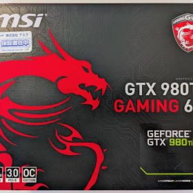 【中古】MSI GTX 980Ti GAMING 6G グラフィックボード
