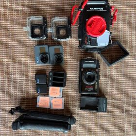 Olympus Tough TG-3防水カメラハウジングGoProセット