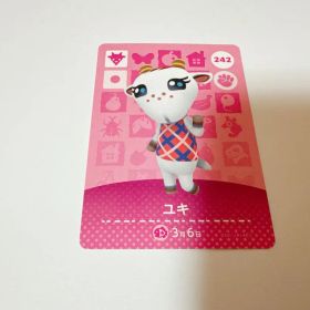 あつまれどうぶつの森 amiiboカード ユキ