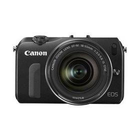Canon ミラーレス一眼カメラ EOS M レンズキット EF-M18-55mm F3.5-5.6 IS STM付属 ブラック EOSMBK-18-55ISSTMLK