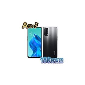 【整備済み品】 OPPO Reno5 A simロック解除 6GB/128GB A1030P SIMフリー eSIM対応版 シルバーブラック (整備済み品)