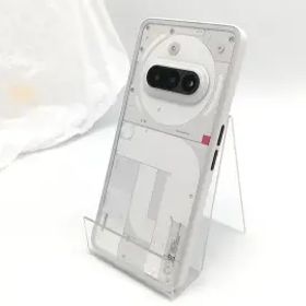【中古】NOTHING 国内版 【SIMフリー】 Nothing Phone (3a) ホワイト 12GB 256GB【ECセンター】保証期間１ヶ月【ランクA】