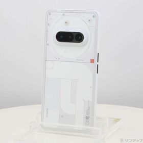 (中古)Nothing Phone (3a) 128GB ホワイト A059 楽天 SIMフリー(276-ud)