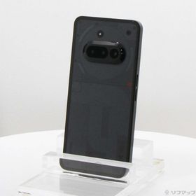 (中古)Nothing Phone (3a) 128GB ブラック A10400154 SIMフリー(262-ud)