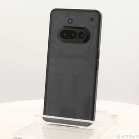 (中古)Nothing Phone (3a) 128GB ブラック A10400154 SIMフリー(349-ud)