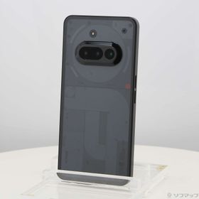 (中古)Nothing Phone (3a) 128GB ブラック A10400154 SIMフリー(276-ud)