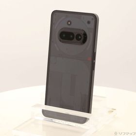 (中古)Nothing Phone (3a) 128GB ブラック A10400154 SIMフリー(269-ud)