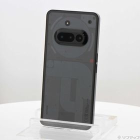 (中古)Nothing Phone (3a) 128GB ブラック A10400154 SIMフリー(262-ud)