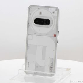 (中古)Nothing Phone (3a) 128GB ホワイト A10400155 SIMフリー(262-ud)