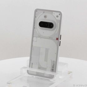 (中古)Nothing Phone (3a) 128GB ホワイト A10400155 SIMフリー(368-ud)