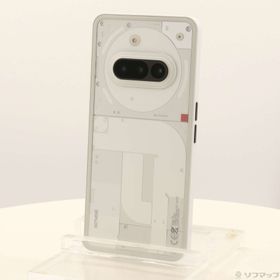 (中古)Nothing Phone (3a) 128GB ホワイト A10400155 SIMフリー(262-ud)