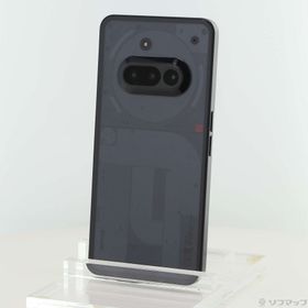 (中古)Nothing Nothing Phone (3a) 256GB ブラック A059 SIMフリー(262-ud)