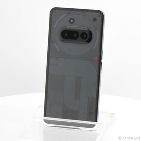 (中古)Nothing Phone (3a) 128GB ブラック A059 楽天 SIMフリー(297-ud)