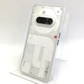 【中古】NOTHING 国内版 【SIMフリー】 Nothing Phone (3a) ホワイト 8GB 128GB【大宮東口】保証期間１ヶ月【ランクA】
