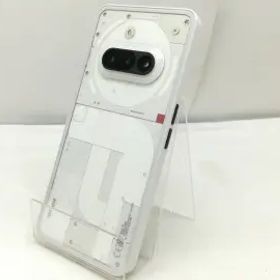 【中古】NOTHING 国内版 【SIMフリー】 Nothing Phone (3a) ホワイト 8GB 128GB【川崎駅前】保証期間１ヶ月【ランクA】