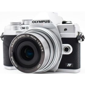 オリンパス ミラーレス OLYMPUS OM-D E-M10 MarkIV レンズキット シルバー 中古 新品SDカード付き Wi-Fi ＆ Bluetooth付き 届いてすぐに使える スマホに送れる