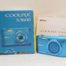 ✨美品✨ Nikon COOLPIX S3600 ブルー 元箱付
