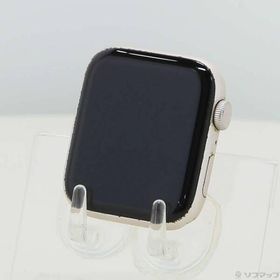 〔中古〕Apple(アップル) Apple Watch SE 第2世代 GPS 44mm スターライトアルミニウムケース バンド無し〔262-ud〕
