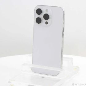 ソフマップ 〔中古品〕 iPhone16 Pro 128GB ホワイトチタニウム MYMW3J／A SIMフリー【258】