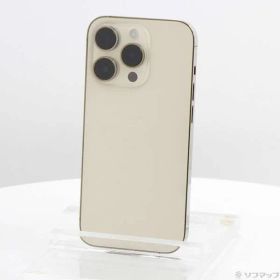 ソフマップ 〔中古品〕 iPhone14 Pro 128GB ゴールド MQ073J／A SIMフリー【196】