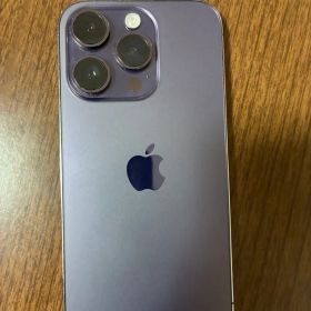 iPhone 14 Pro 128GB ディープパープル バッテリー90% 箱付