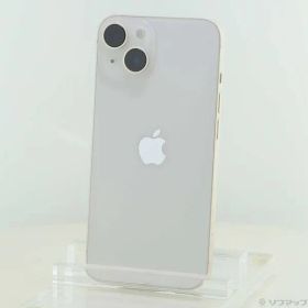 ソフマップ 〔中古品〕 iPhone14 128GB スターライト MPUQ3J／A SIMフリー【196】