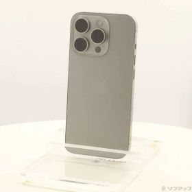 ソフマップ 〔中古品〕 iPhone15 Pro 256GB ナチュラルチタニウム MTUF3J／A SIMフリー【377】
