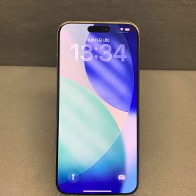 超美品 国内版 SIMフリー iPhone15 Pro Max 256GB ホワイトチタニウム色