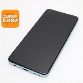 超美品 OPPO A55s 5G A102OP グリーン 本体 即日発送 土日祝発送OK あすつく