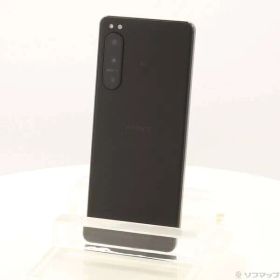 ソフマップ 〔中古品〕 Xperia 5 IV 128GB ブラック SOG09 au SIMフリー【349】