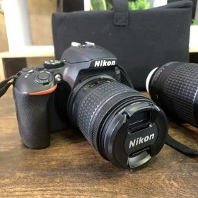 NikonD3500ダブルレンズセットAF-P8-55VR70-300VR一眼
