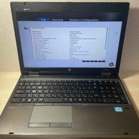 ジャンク ProBook 15.6型 第3世代i7 メモリ8GB HDD無し