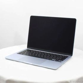 ソフマップ 〔中古品〕 MacBook Air 13.6-inch Early-2025 MC6U4J／A Apple M4 10コアCPU_10コアGPU 16GB SSD512GB スカイブルー 〔26.3 Tahoe〕【377】